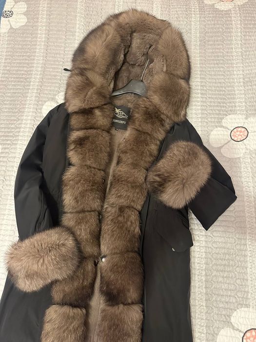 Пальто парка зимняя