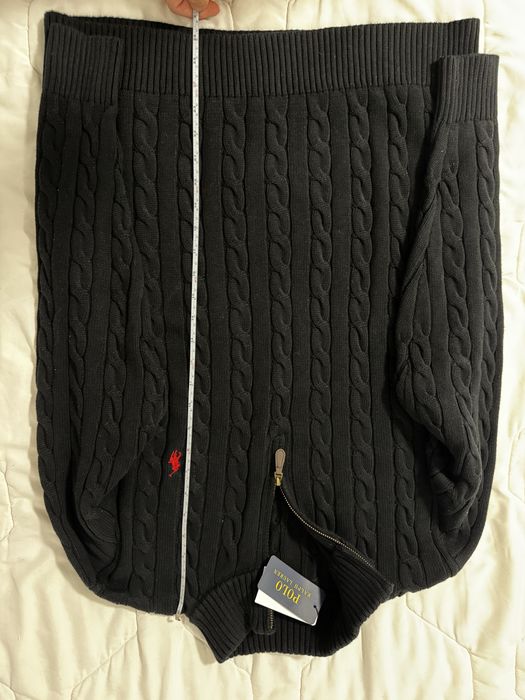 Half zip up Ralph Lauren Negru-M