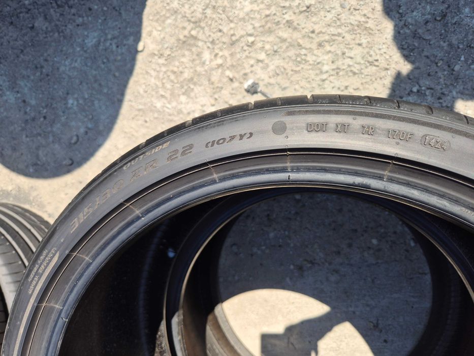 2 Anvelope de VARA - 315/30/22 - PIRELLI P-ZERO Corsa - CA NOI - DOT 2024 !