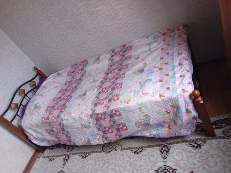 Продается кровать 1,5. Караганда, мкр.Восток 3