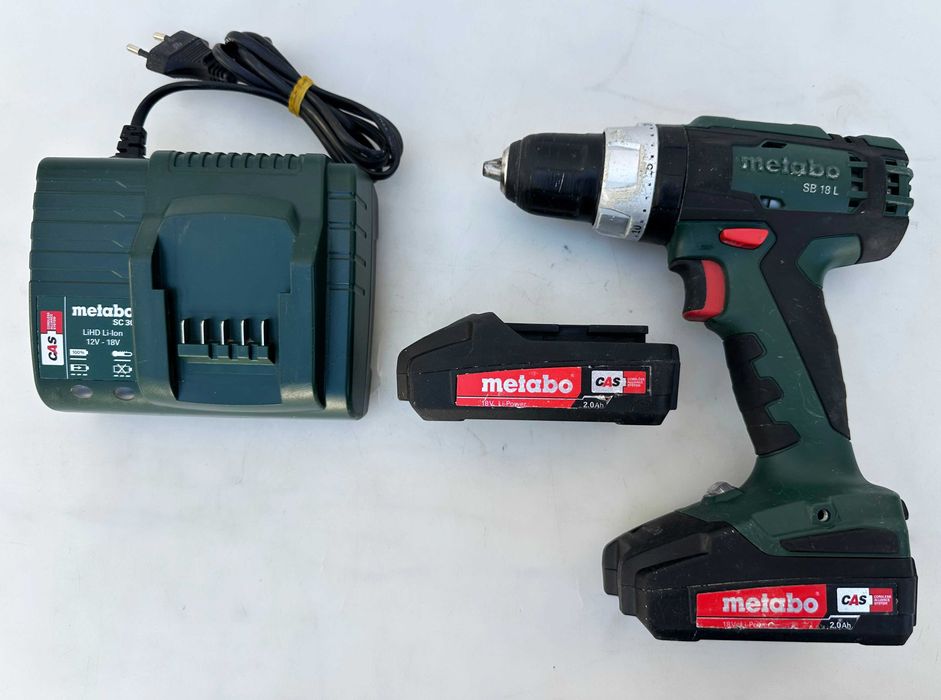 Metabo SB 18 L - Aкумулаторен ударен винтоверт 2x18V 2.0Ah