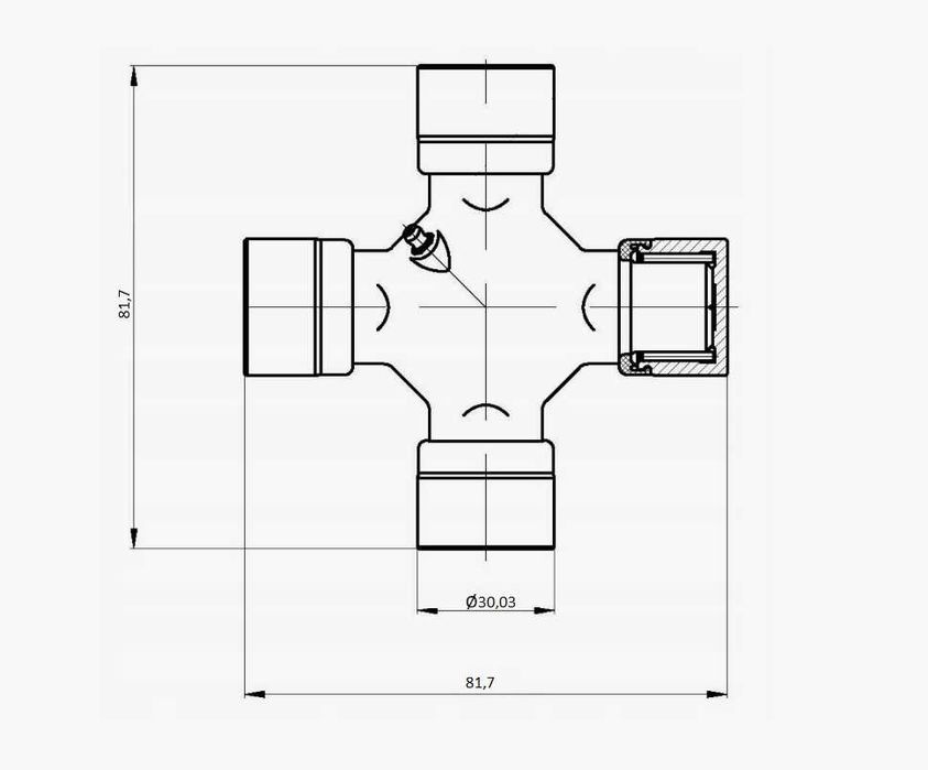 Крестовины, карданные валы, вилки