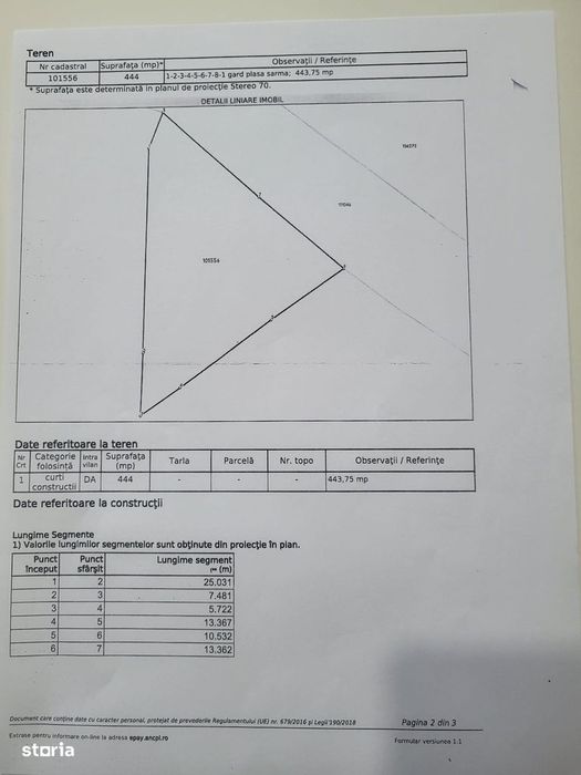 Neptun zona Centru aproape de   Lac teren de vanzare