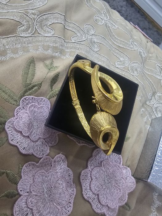 Золото комплект и браслет