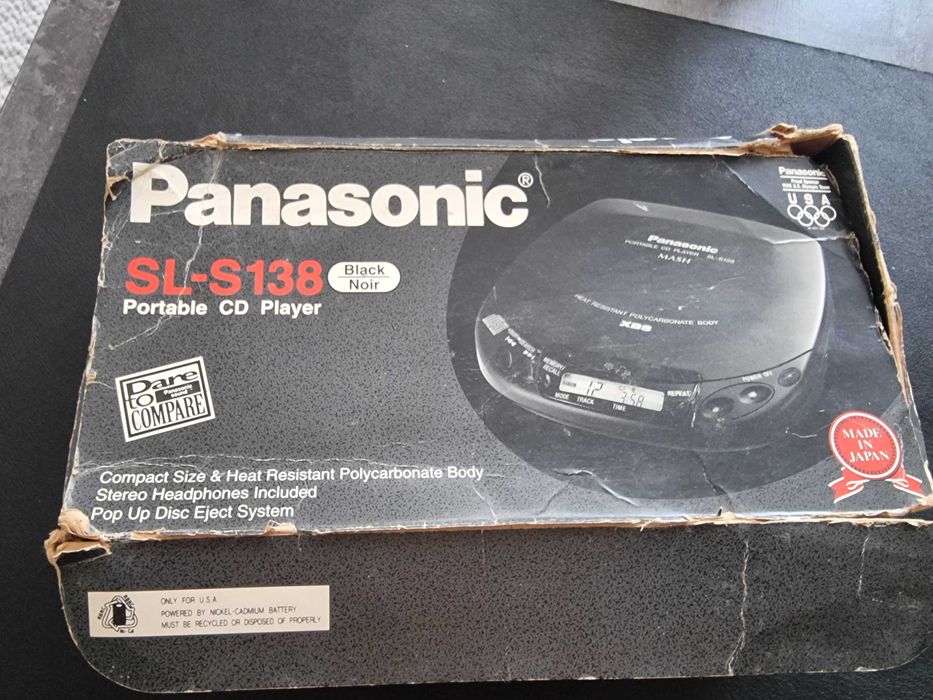 Panasonic portable CD player SL-S138 под восстановление
