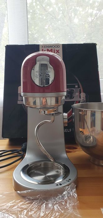 Malaxor/ Robot de bucatarie KENWOOD KMix KMX750RD, vas 5l, 1000W, 6 t