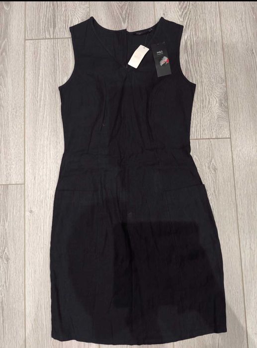 Продаётся брендовое летнее льняное платье M&S