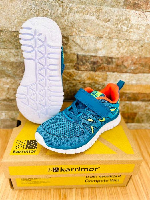 Karrimor Duma 5 Blue-Lime  -  Детски Спортни Маратонки