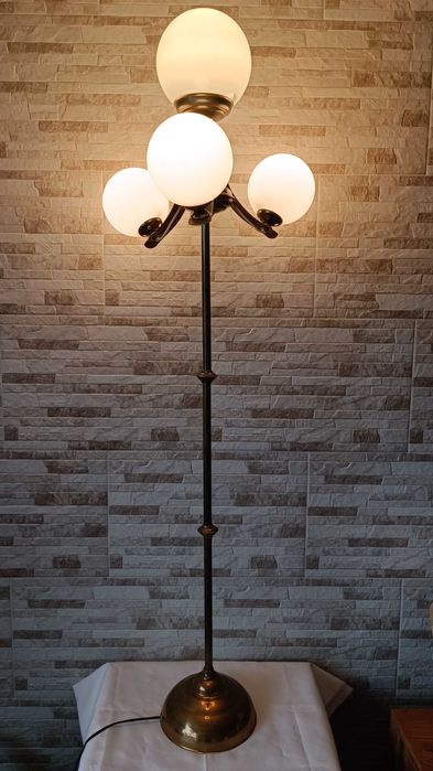 Стара месингова лампа - лампион - немски