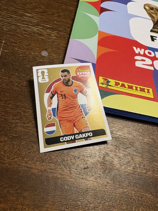 Panini World Cup 2026, Cody Gakpo Gold - Златен екстра стикер
