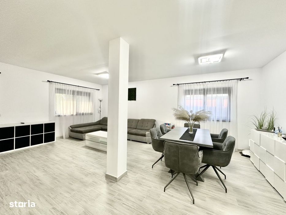 Duplex spatios cu 4 camere | Zid dublu | Panouri fotovoltaice - Mosnit