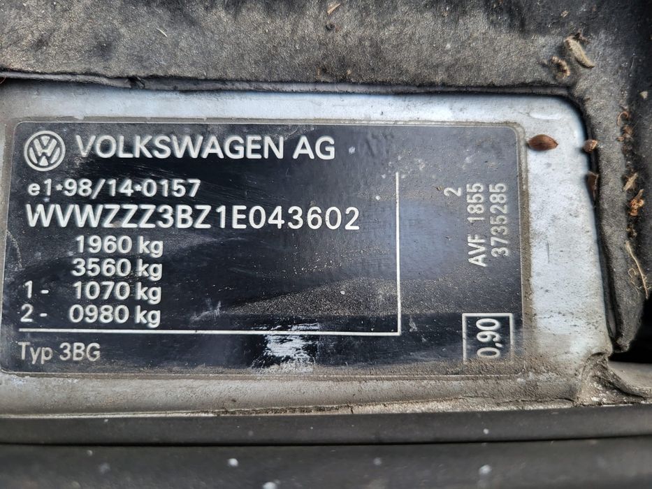 Volkswagen passat b5.5 highline
