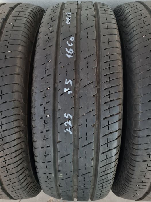 Летни гуми за Бус 4 броя CONTINENTAL Vanco2 225 75 R16C