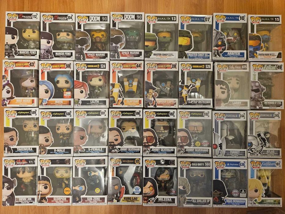 Games Funko pop - Blizzard, Witcher, Assassin's Creed, God of War и др
