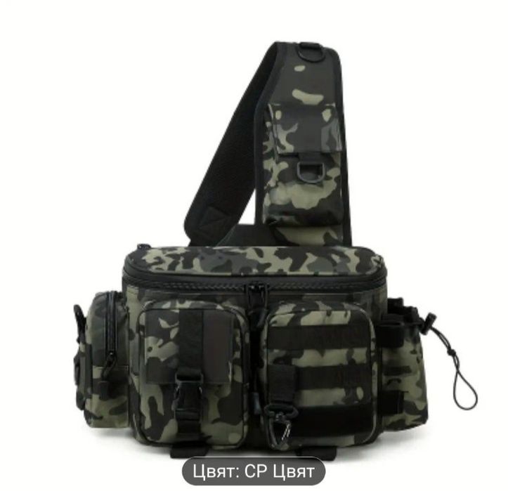 Намалена последна Чанта за спининг риболов