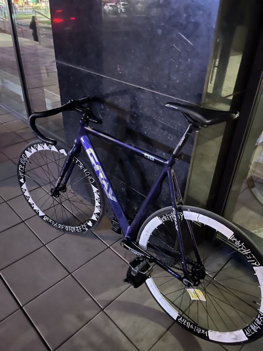 Fixe gear bike gray F10