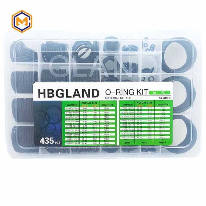 Комплект уплътнения О-пръстени в кутия – 435бр.