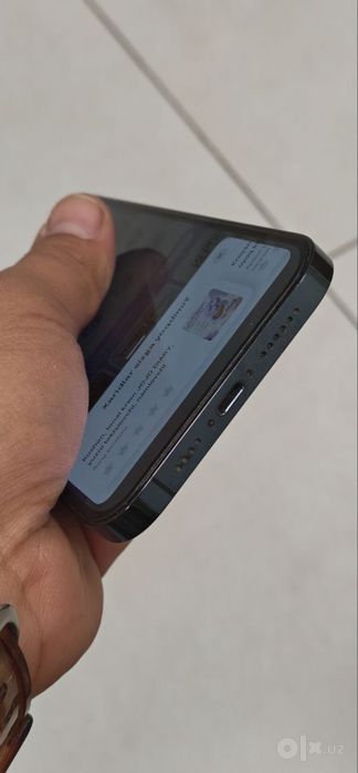 Iphon 12 pro max 256gb holati 10/9 yomka 72% raddnoy