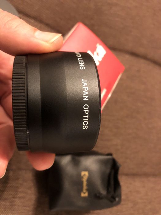 Opteka 55mm AF Telephoto лупа за обектив Canon
