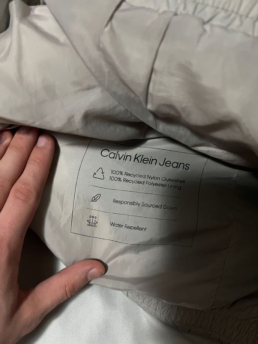 geaca calvin klein barbati crem