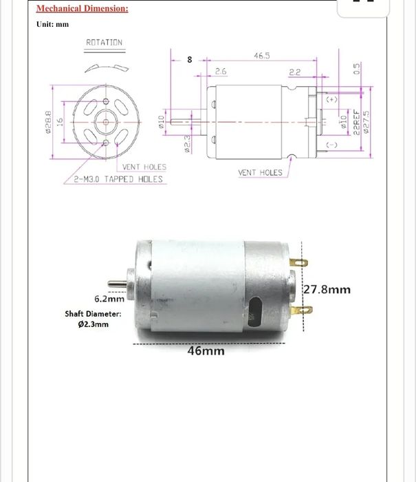 Четков Мотор RC390, ESC, Серво, Трансмитер