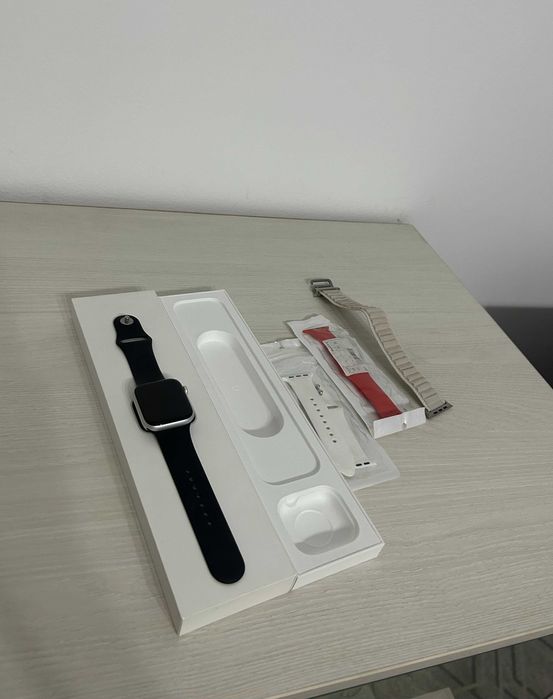 Часы Apple Watch 6 (44 mm, Silver, оригинал)