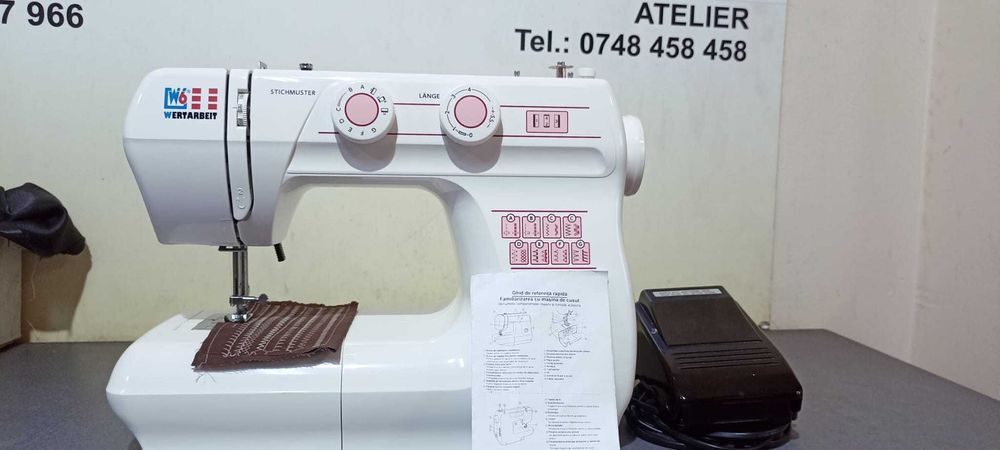 Masina de cusut electrica Wertarbeit W6