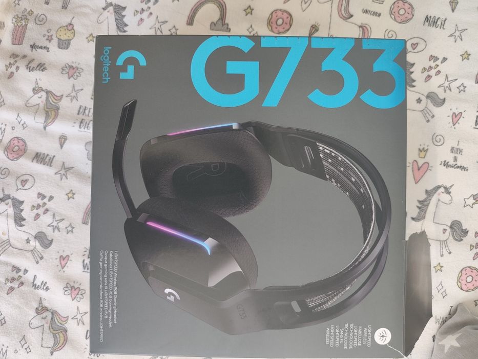 Logitech g733 игровые наушники