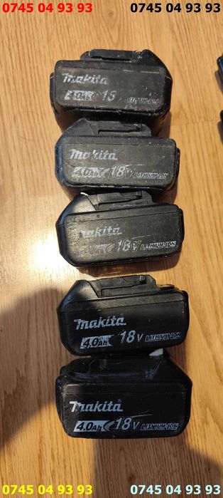 acumulatori baterie MAKITA 4A DEFECTE pret pe bucata se vand ca in imagine