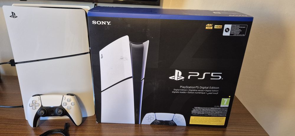 Consola PlayStation 5 Slim Digital Edition 1 TB,D-Chassis,White!