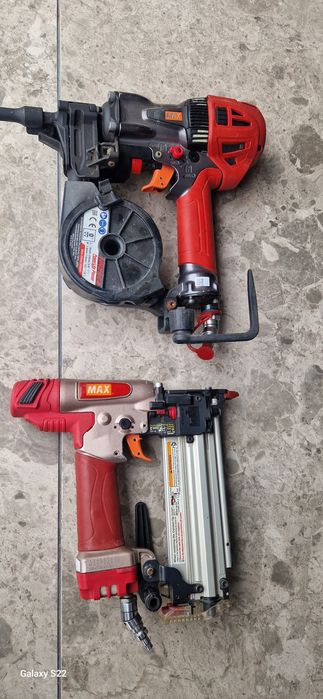 Max pistol pneumatic de cuie ,capse