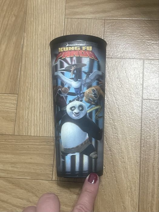 Стакан «Панда» (470мл) галографический