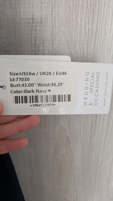 Официална рокля JJ's house нова EU 46