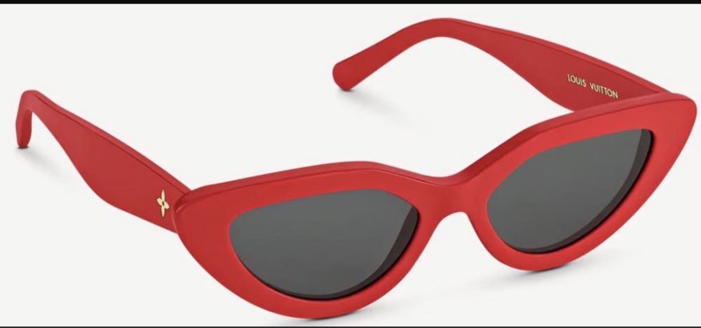 Louis vuitton червени очила