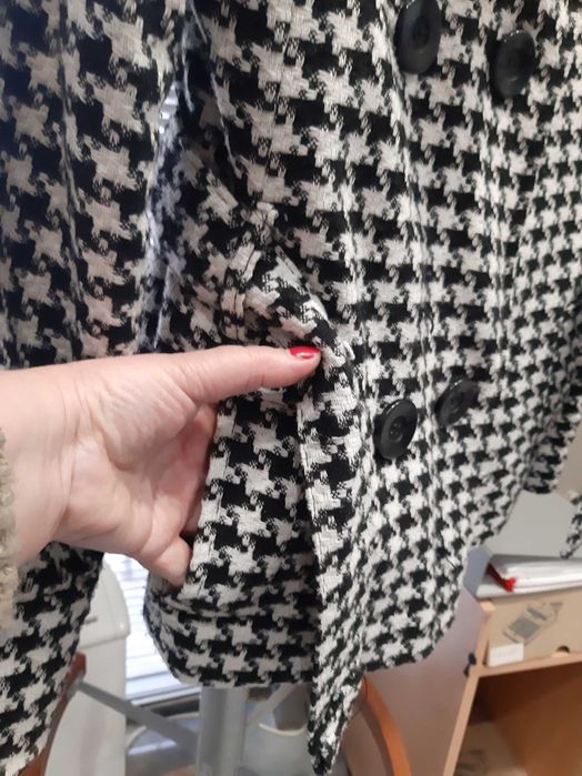 Елегантно Манто/Сако в "Пепит черно и бяло"! Пролет/Есен !