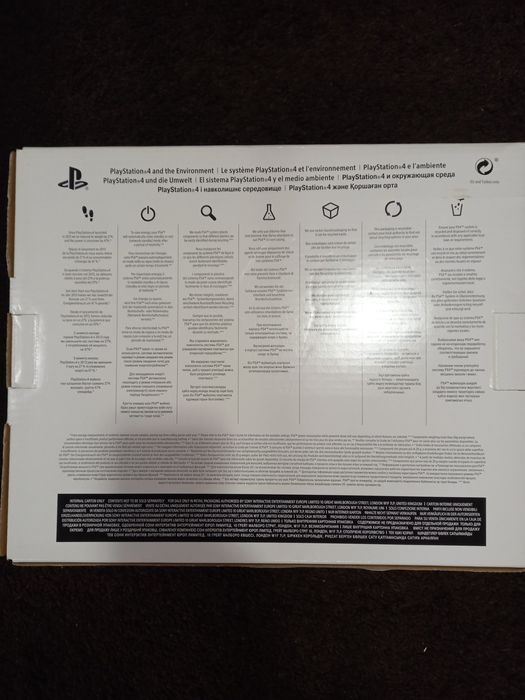PS4 Плейстейшън 4 с 2 игри и джойстик
