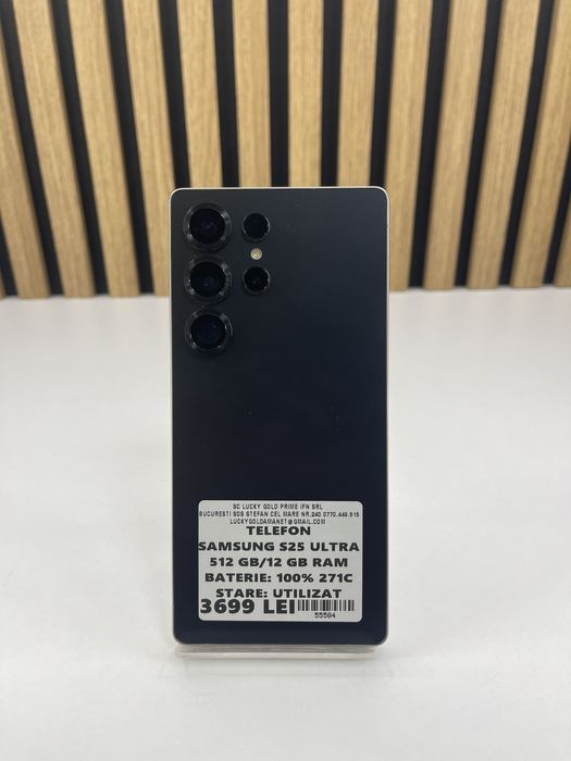 Samsung S25 Ultra 512GB / 12Gb Ram FACTURA/GARANTIE #55584