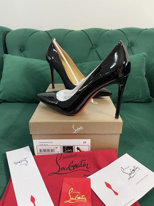 Pantofi Christian Louboutin piele naturala Full Box colectie noua