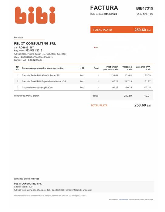 Sadale fetite, din piele naturala, roz, 20 Bibi