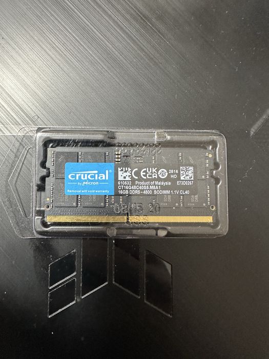 Crucial озу для ноута