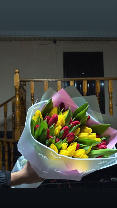 Соберем и Отправим Букет Тюльпаны