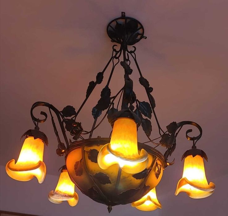 Set Candelabru +Aplica Vintage Galle