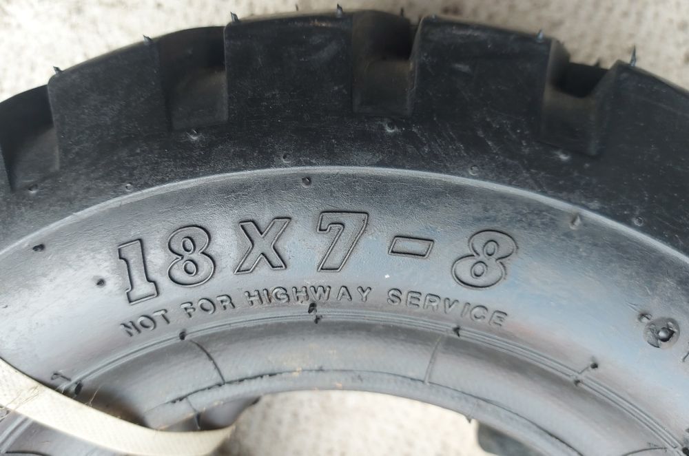 O bucată 18 x 7 - 8 16PLY BKT PL801 stivuitor
