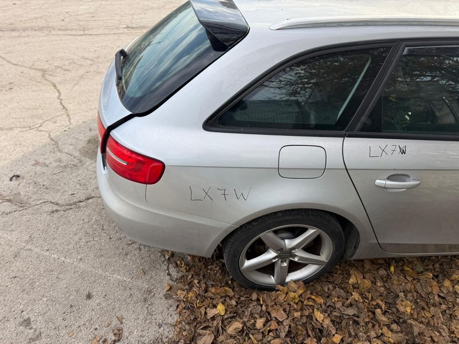 Ауди AUDI A4 B8 код на боята LX7W врата капак лява дясна преден заден