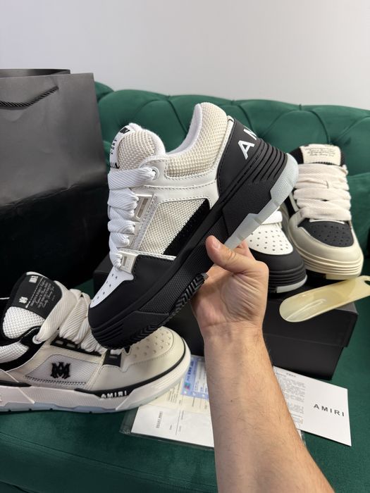 Adidasi AMIRI MA-1 piele naturala 100% Full Box colectie noua Premium