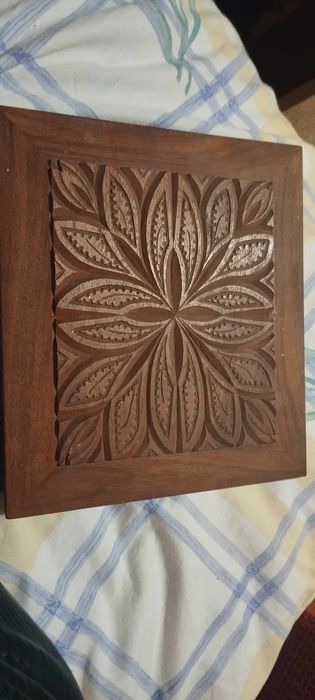 Ръчна изработка дървена кутия