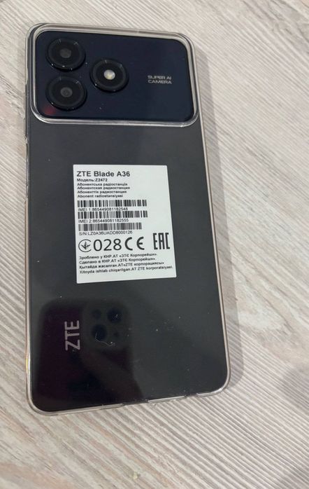 Telefon sotiladi ZTE BLADE A36 SOTILADI