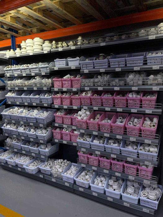 Oziq ovqat uchun polkalar va omborlar uchun temir polkalar va stellaj