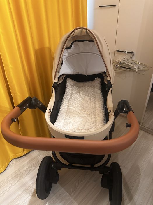 Cărucior 3 in 1 Krausman Topaz Lux Beige