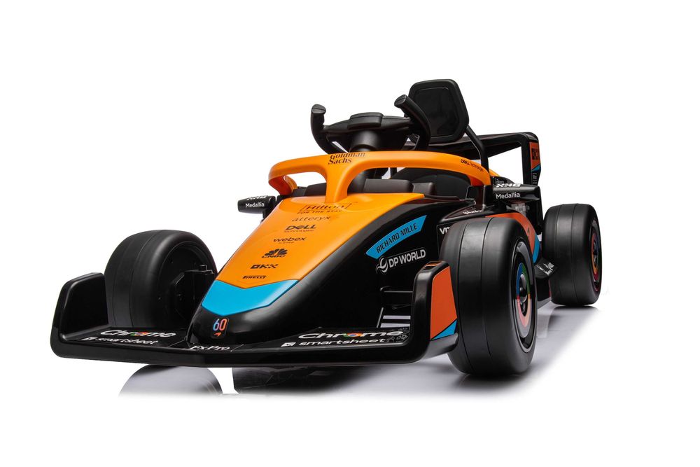 Masinuta electrica Formula 1 McLaren Racing 2x 35W 12V, scaun tapitat